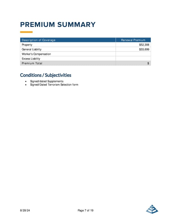 Commercial Lines Proposal Template [COPY] - Page 7