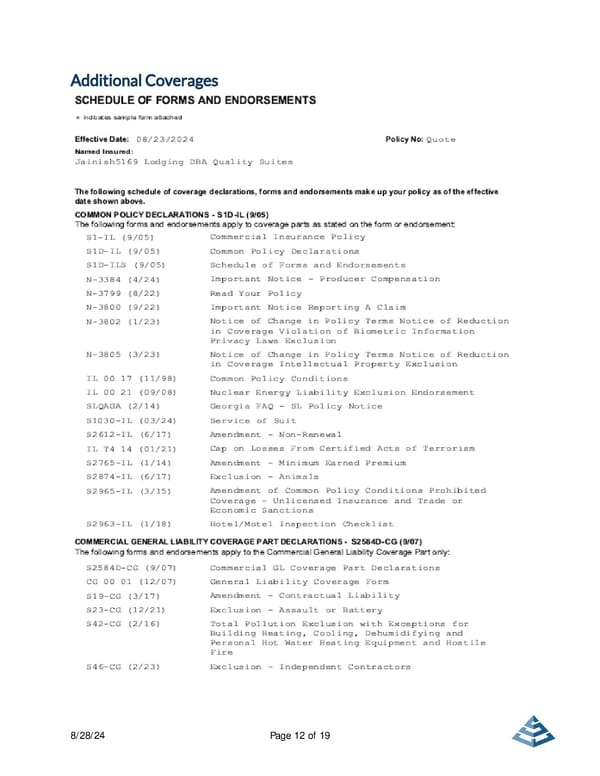 Commercial Lines Proposal Template [COPY] - Page 12