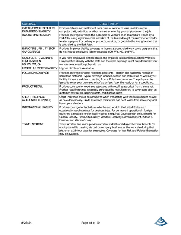 Commercial Lines Proposal Template [COPY] - Page 18
