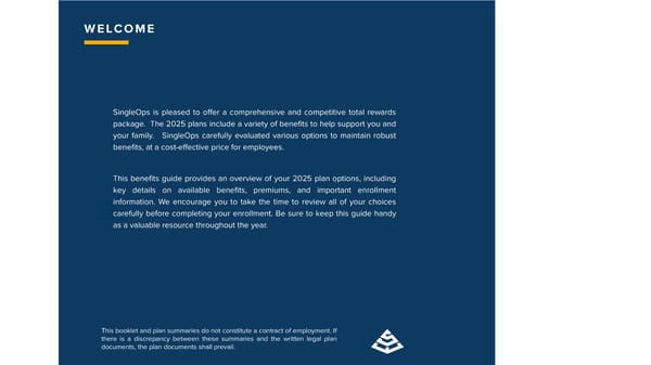 SingleOps 2025 Benefits Guide - Page 2
