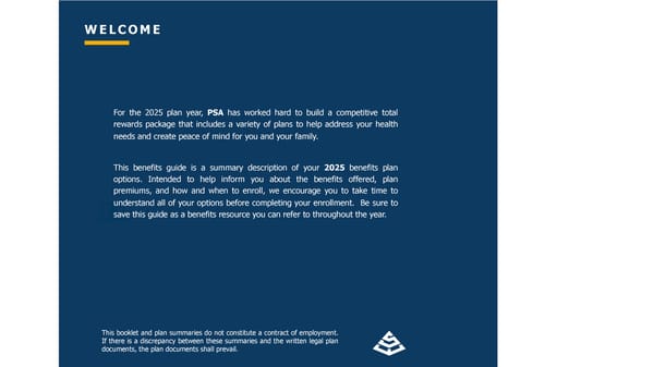 2025 Open Enrollment Benefits Guide - Page 2