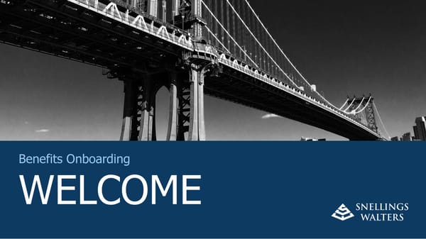 Benefits Onboarding Welcome - Page 1