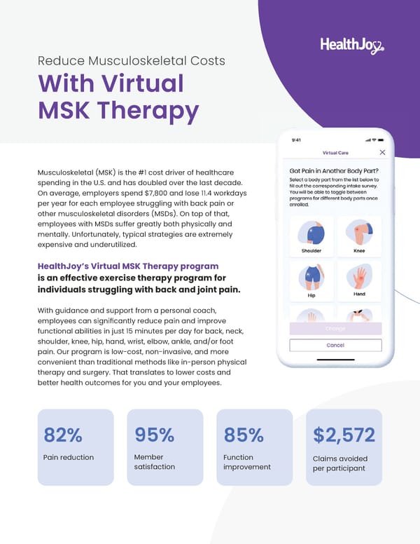 HealthJoy Overview - Page 11