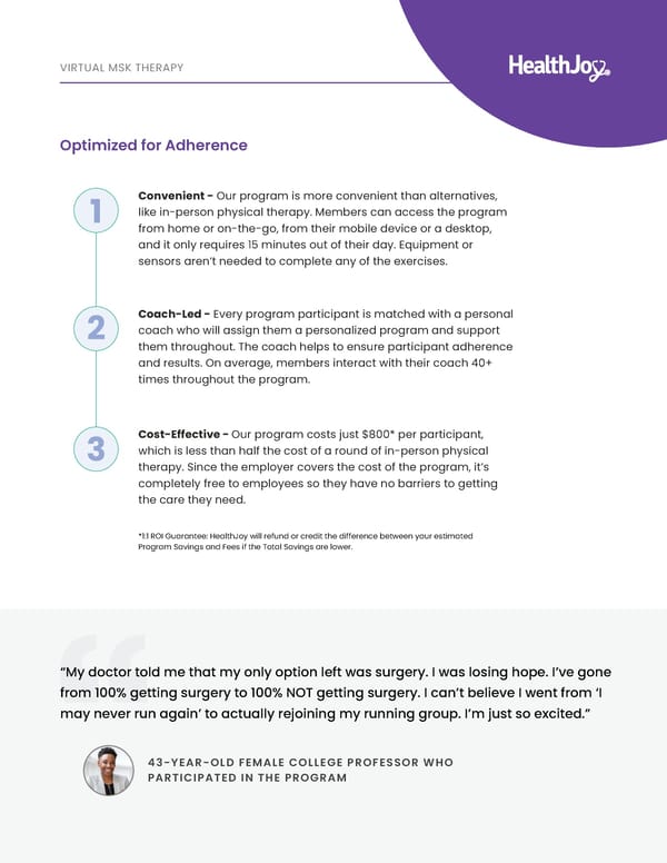 HealthJoy Overview - Page 13