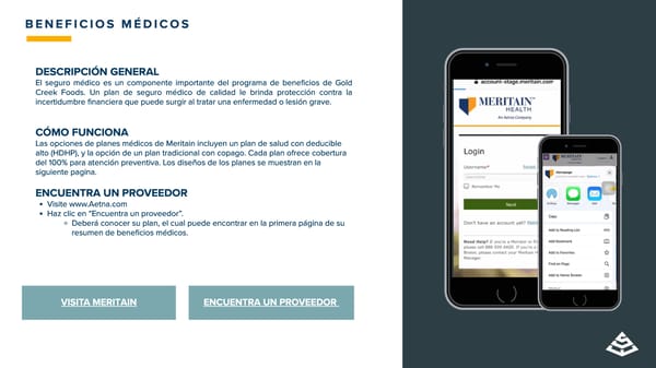 Guía de beneficios de Gold Creek Foods 2026 - Planta - Page 6