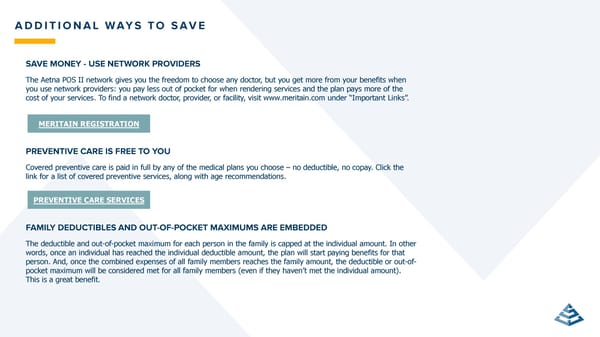 Gold Creek Foods Benefits Guide - Admin - Page 12