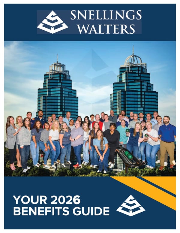 2026 Benefits Guide by Snellings Walters - Page 1