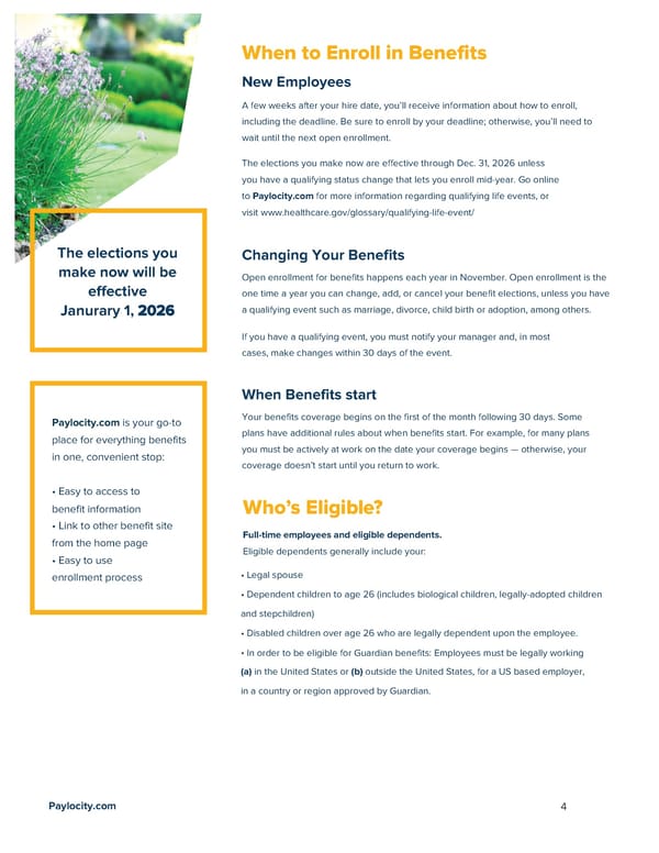 2026 Benefits Guide by Snellings Walters - Page 4