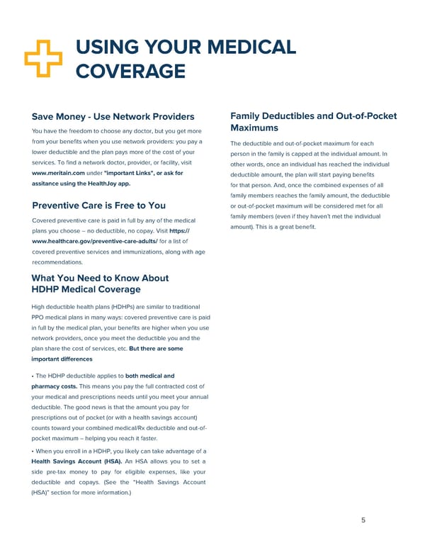2026 Benefits Guide by Snellings Walters - Page 5