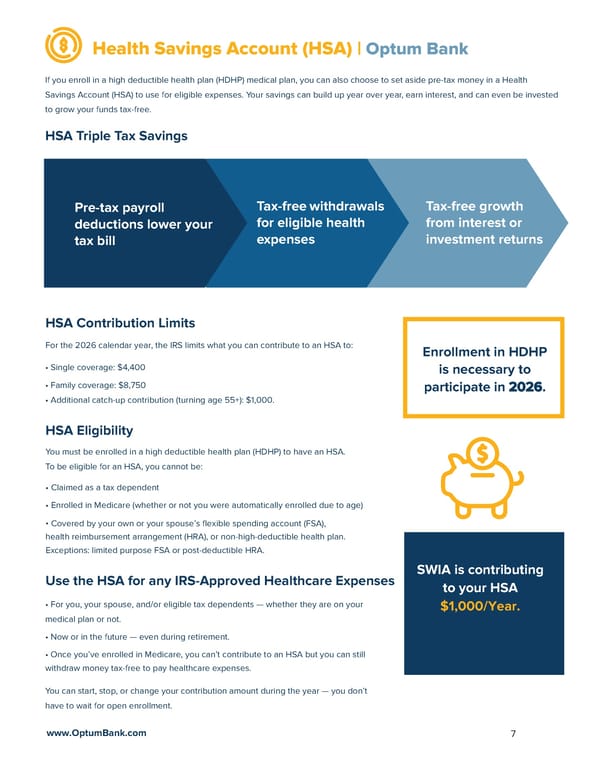 2026 Benefits Guide by Snellings Walters - Page 7