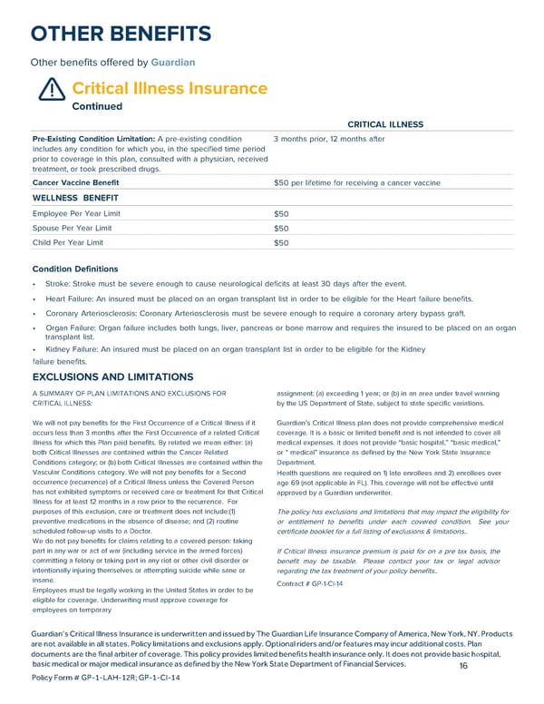 2026 Benefits Guide by Snellings Walters - Page 16