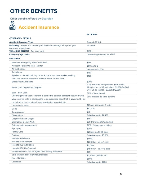 2026 Benefits Guide by Snellings Walters - Page 17