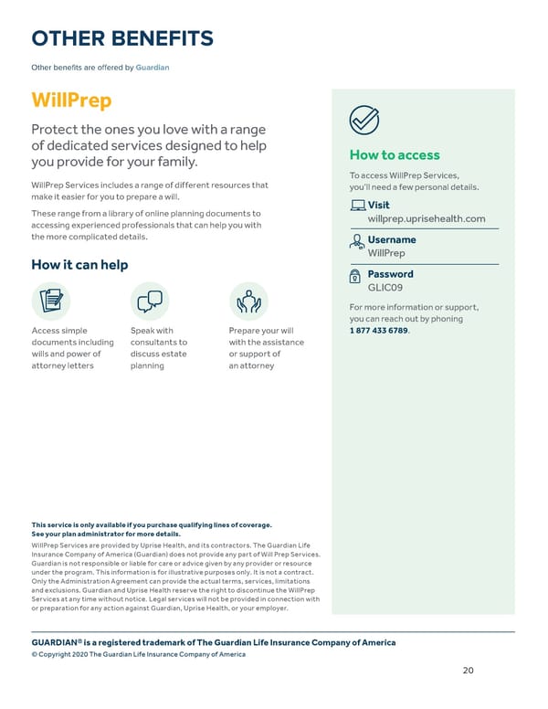 2026 Benefits Guide by Snellings Walters - Page 20