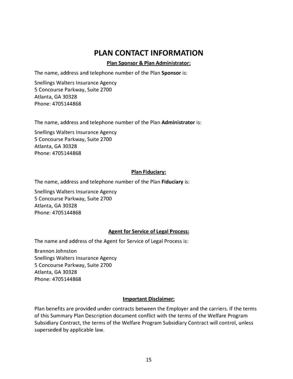 2026 Benefits Guide by Snellings Walters - Page 63